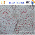 Lesen textile lace fabric with cotton nylon lace fabric
